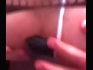 racy shemale slut jamie french riding her huge dildo