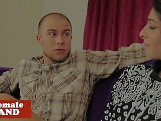 beautiful transexual tatiana has a soapy ass stimulation