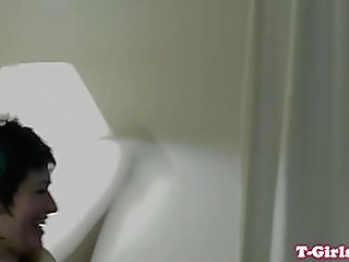 alt lesbian tgirl nailed with strapon cock