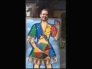 small boobs brazilian ts isabelly de monaco teasing us with her dick