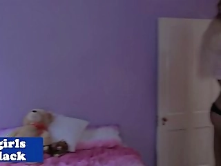 black transsexual fingers tight butthole