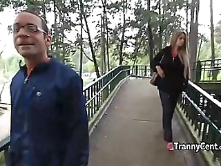 dude fucking some shemale big booty