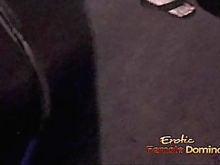slutty t-girl foxxy really liked being a domina in a porno film