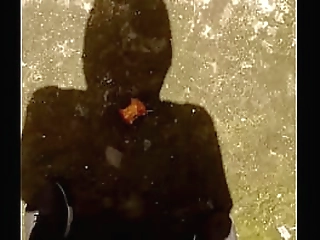 two brazilian trannies double team submissive male