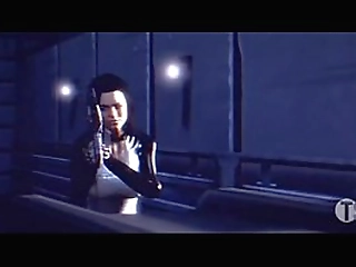 black stud andre fucking and fingering my tight tranny ass