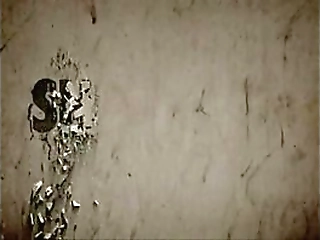 brunette shemale bombshell in pink panties sucks a huge cock