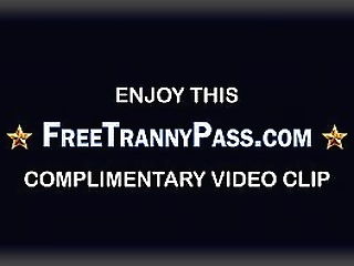 pissing  stroking  and teasing with sexy tranny slut stefani