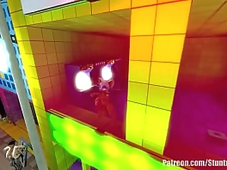 michelle has some fun with two asian ladyboy trannies