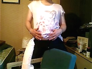 hot blonde shemale ass fucked hardcore by muscular stud