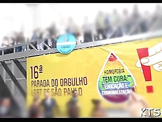 small-tittied transsexual slut in action