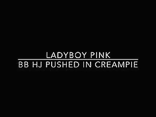 ladyboy pink blowjob and fucked anal