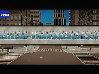 solo latina tranny stroking her hard cock