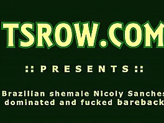 ts nicoly sanches humiliated and barebacked