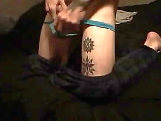 big-boobed brunette shemale in fishnet, fucking italian guy