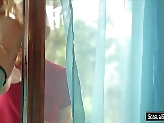 very tight blonde shemale fucked punk man on the couch