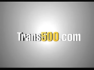 hot lady-man receives roughly stuffed