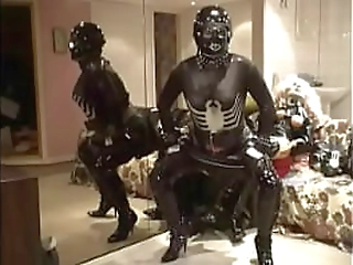 exciting shemale slut sucks and fucks dude in an indoor pool