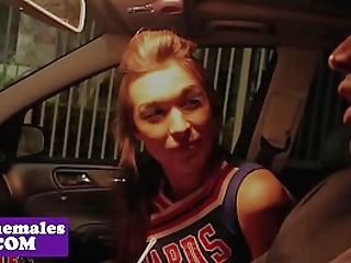 gorgeous flexible tgirl rimmed and drilled