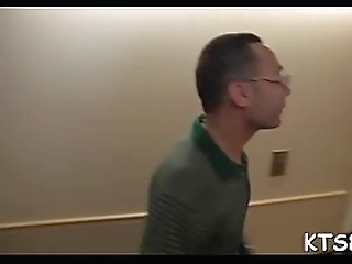 transsexual jerks off and rides